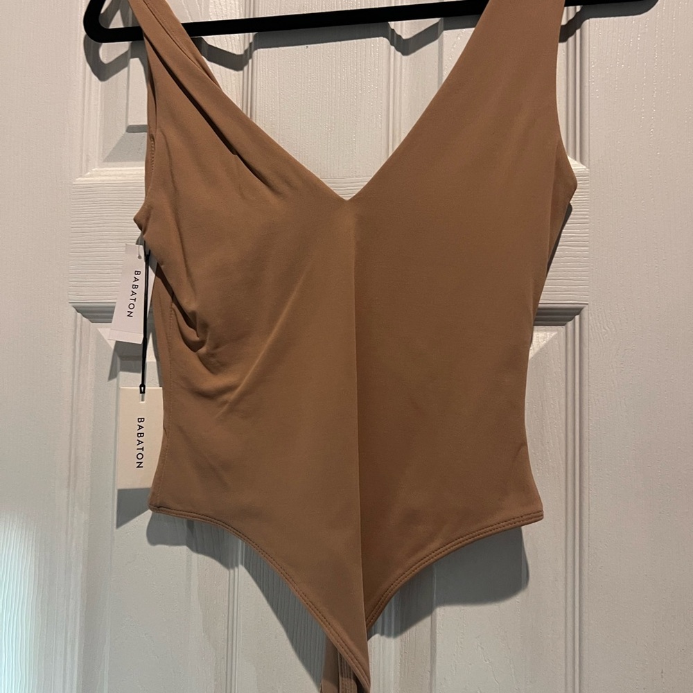 Babaton Clay Argyle Bodysuit